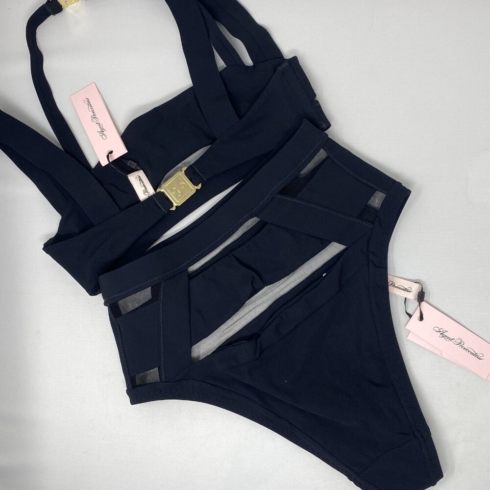 Agent Provocateur Fynlee Black Bikini Set AP2 Small NWT - Picture 10 of 14